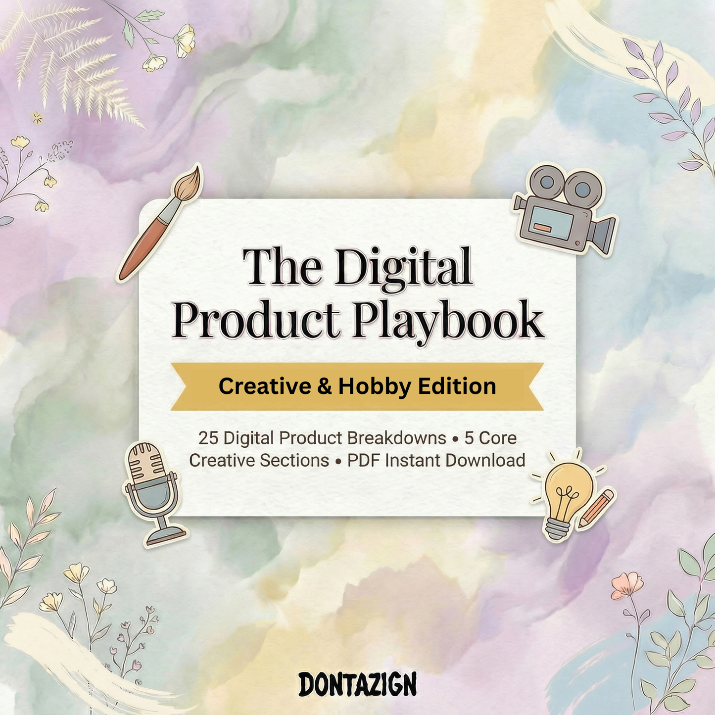 The Digital Product Playbook — Creative & Hobby Edition