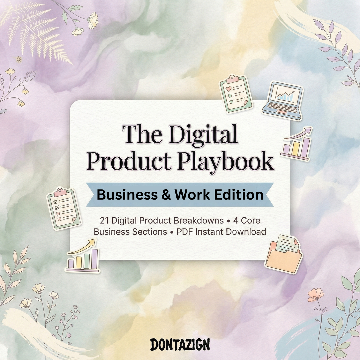 The Digital Product Playbook — Business & Work Edition