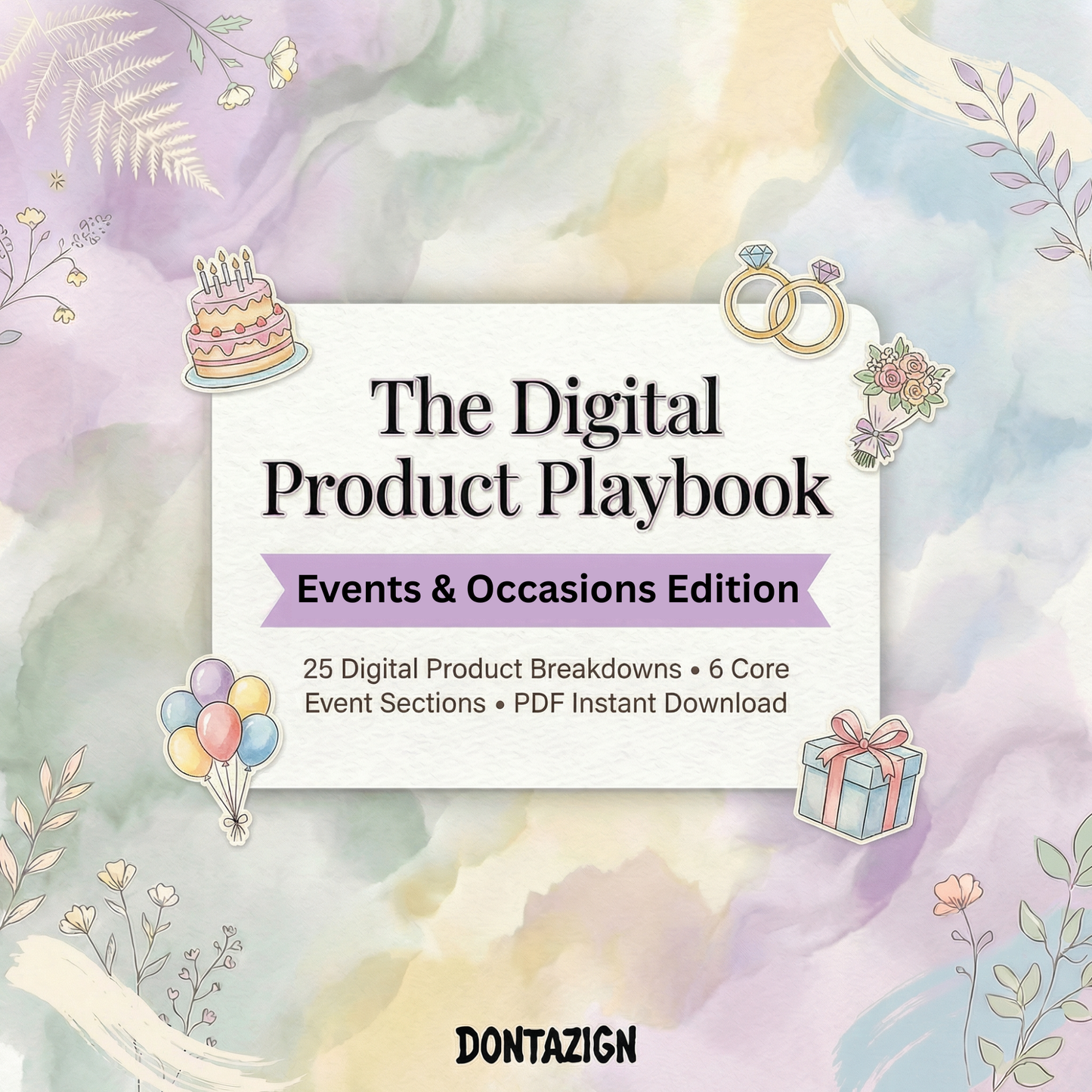 The Digital Product Playbook — Events & Occasions Edition