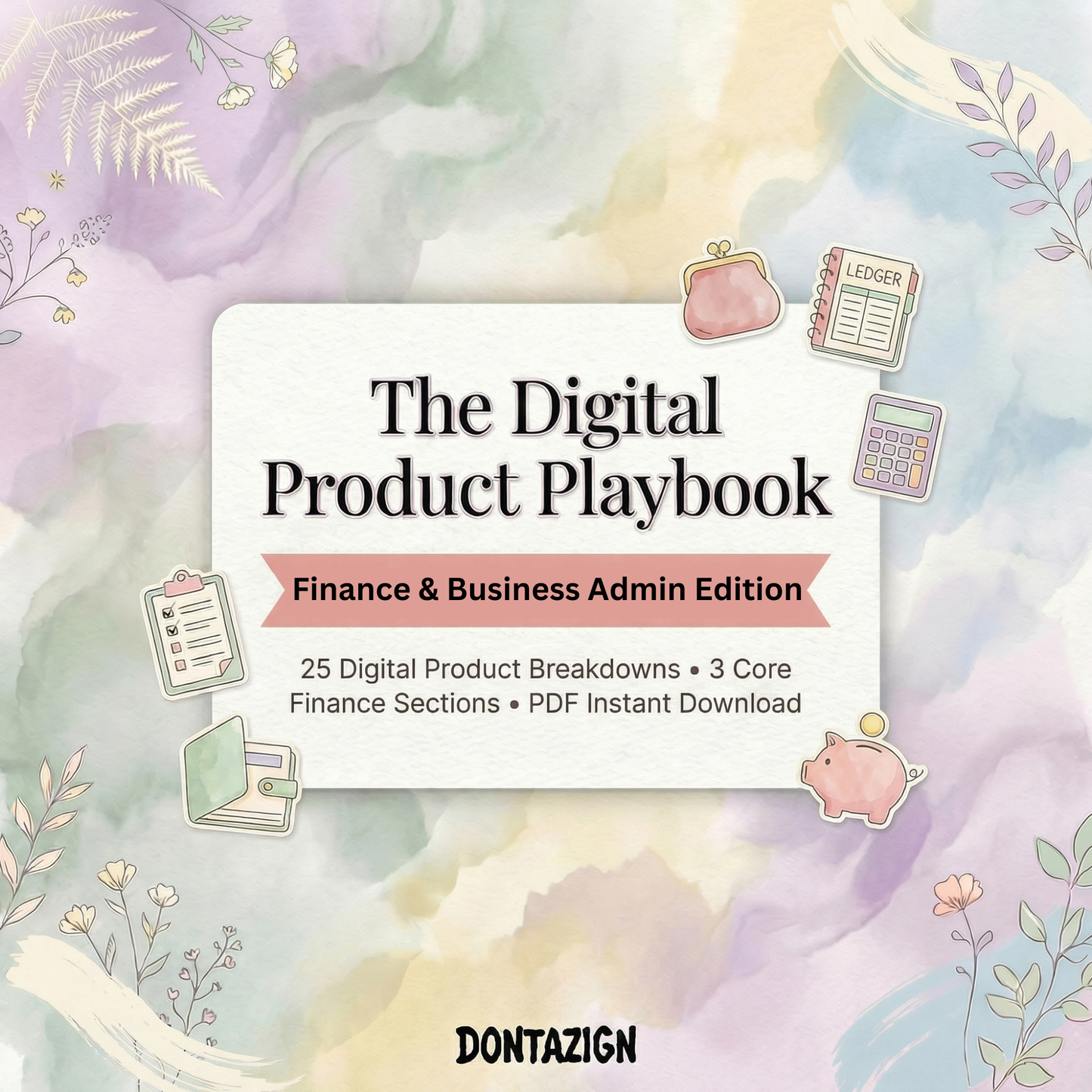 The Digital Product Playbook — Finance & Business Admin Edition