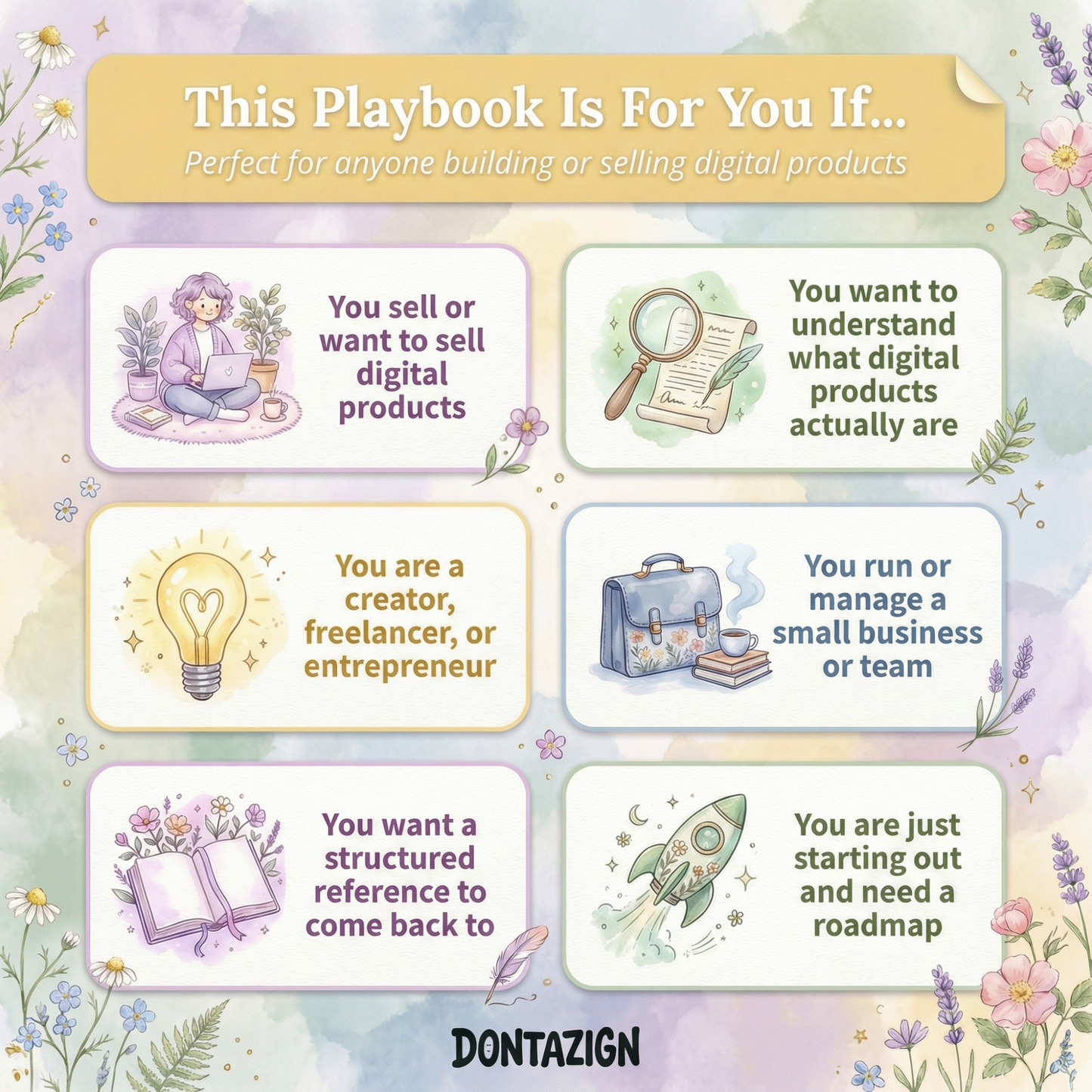 The Digital Product Playbook — Business & Work Edition